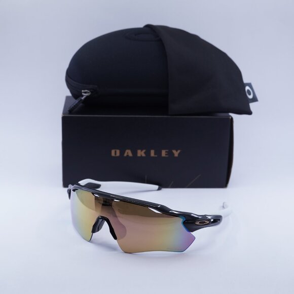 Oakley OO9208 9208C7 Shield Sunglasses - Carbon/Prizm Rose Gold - Picture 7 of 8